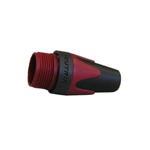 BXX 2 kleurtule voor Neutrik XLR-plug rood