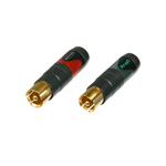 NF 2 C-B/2 Set professionele RCA connectors