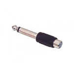 Verloopplug van 6,3mm jack male naar rca female