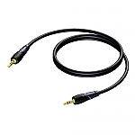 CLA716/0.7 Mini-jack kabel 3,5mm verguld - 0,7m