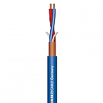 Stage 22 Highflex microfoonkabel 2x0,22mm blauw, knip p/m