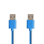 USB 3.2 kabel A-male naar A-male - 1m