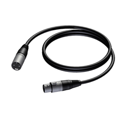 CAB901/0,5 Microfoonkabel XLR - 0,5m