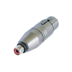 NA 2 FP MF Adapter XLR female naar RCA female