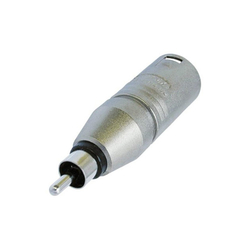 NA 2 MPMM Adapter XLR male naar RCA male