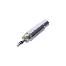 NYS227 verloopplug van 6,3mm contra-jack naar 3,5mm jack stereo