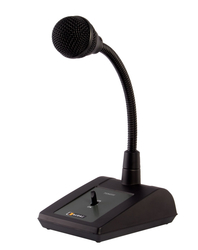 PDM 200 omroepmicrofoon voor Audac COM6/12/24 versterker