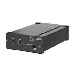 AMP 22 mini versterker 2x15W met lijn- en microfooninput