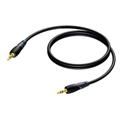 CLA716/10 Mini-jack kabel 3,5mm verguld - 10,0m