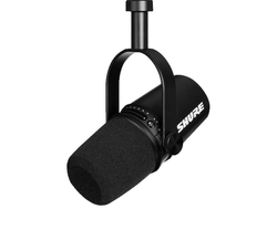 MV7-K podcastmicrofoon met USB voor o.a. voice-over en vocals, kleur zwart