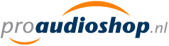 Logo proaudioshop.nl: Online AV-groothandel in Microfoons | Kabels en Connectoren | Mengtafels | Luidsprekers | Stagetools